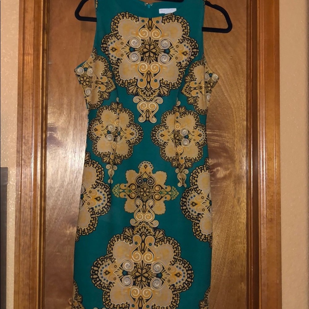 Stretch knee length dress